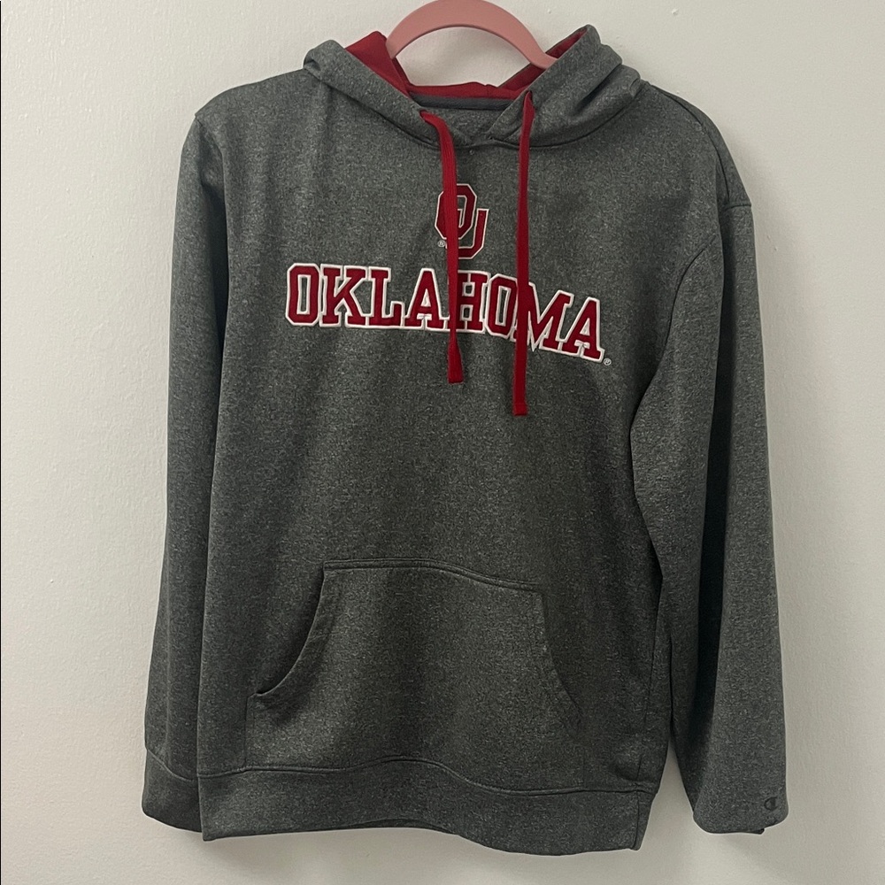 Gray Oklahoma Hoodie
